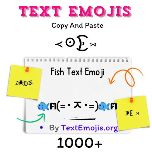 110+ Fish Text Emoji ͜≺☉)͜͡˒ ⋊