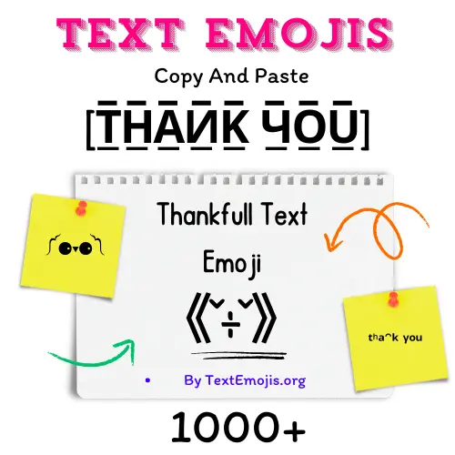110+ Thankfull Text Emoji 《ˇ÷ˇ》 [τ̲̅н̲̅a̲̅и̲̅κ̲̅ ч̲̅o̲̅u̲̅]
